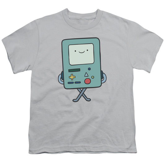 ADVENTURE TIME : BMO S\S YOUTH 18\1 Silver LG