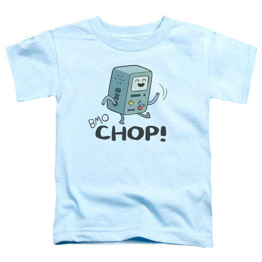 ADVENTURE TIME : BMO CHOP S\S TODDLER TEE Light Blue MD (3T)