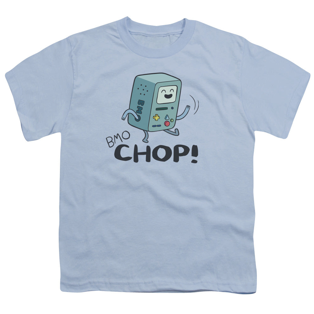 ADVENTURE TIME : BMO CHOP S\S YOUTH 18\1 Light Blue MD
