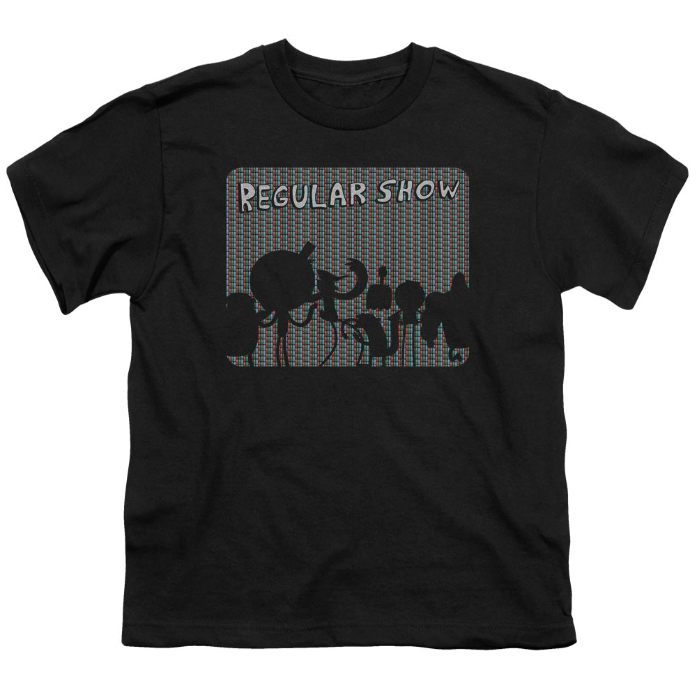 REGULAR SHOW : RGB GROUP S\S YOUTH 18\1 Black XS