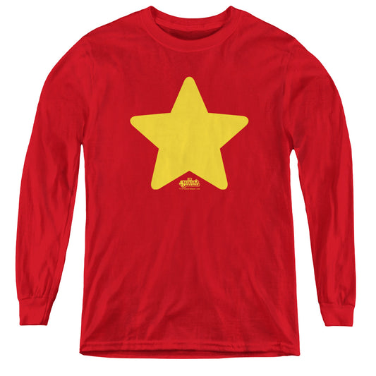 STEVEN UNIVERSE : STAR L\S YOUTH RED XL