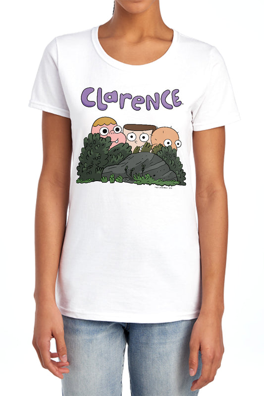 CLARENCE : GANG WOMENS SHORT SLEEVE Athletic Heather 2X
