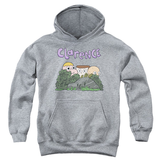 CLARENCE : GANG YOUTH PULL OVER HOODIE Athletic Heather LG