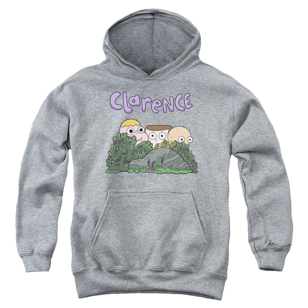 CLARENCE : GANG YOUTH PULL OVER HOODIE Athletic Heather SM