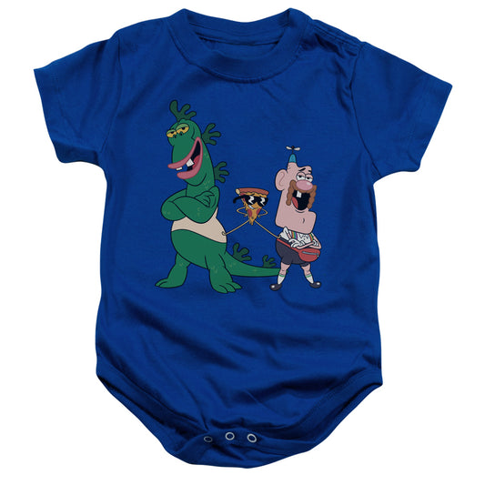 UNCLE GRANDPA : THE GUYS INFANT SNAPSUIT Royal Blue MD (12 Mo)