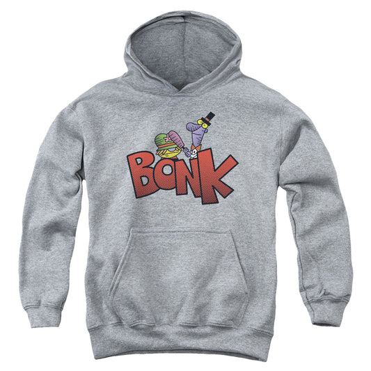 DEXTER'S LABORATORY : BONK YOUTH PULL OVER HOODIE Athletic Heather SM