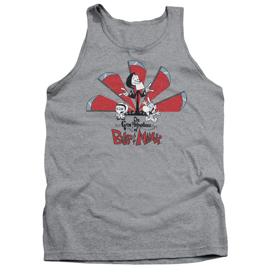 GRIM ADVENTURES OF BILLY AND MANDY : GRIM ADVENTURES ADULT TANK Athletic Heather 2X