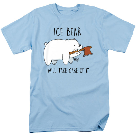 WE BARE BEARS : TAKE CARE OF IT S\S ADULT 18\1 Light Blue 2X