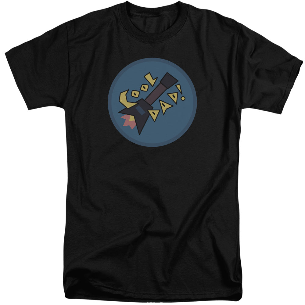 STEVEN UNIVERSE : COOL DAD ADULT TALL FIT SHORT SLEEVE Black 2X