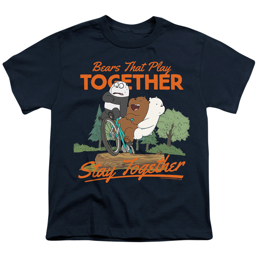 WE BARE BEARS : STAY TOGETHER S\S YOUTH 18\1 Navy MD
