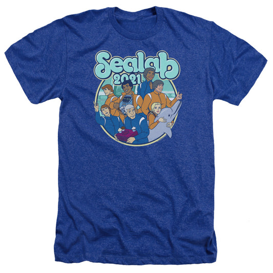 SEALAB 2021 : GANG'S ALL HERE ADULT HEATHER Royal Blue 2X