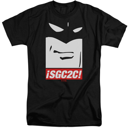 SPACE GHOST : SGC2C ADULT TALL FIT SHORT SLEEVE Black 2X