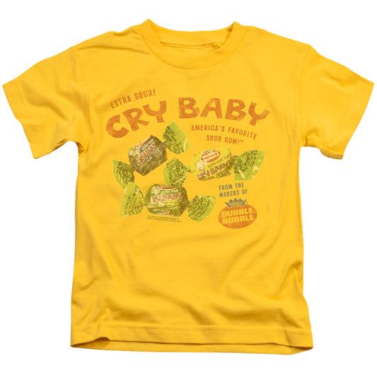CRY BABIES : VINTAGE AD S\S JUVENILE 18\1 Yellow MD (5\6)