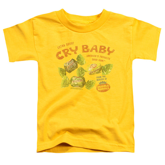 CRY BABIES : VINTAGE AD S\S TODDLER TEE Yellow MD (3T)