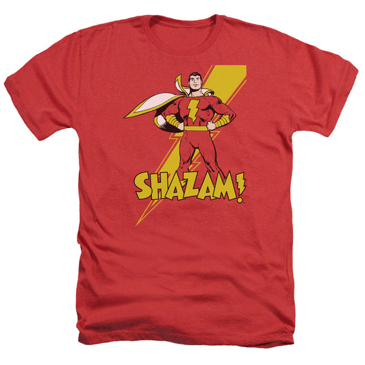DC SHAZAM : SHAZAM ADULT HEATHER Red 2X