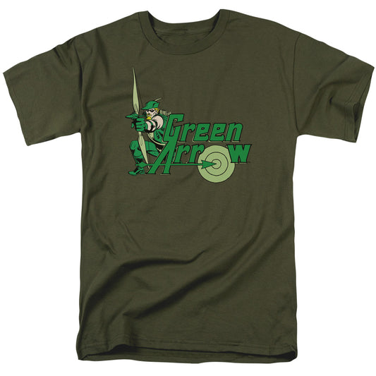 DC GREEN ARROW : GREEN ARROW S\S ADULT 18\1 Military Green 2X