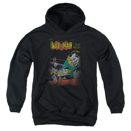 DC COMICS : WRONG SIGNAL YOUTH PULL OVER HOODIE BLACK MD