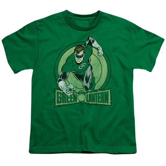 DC COMICS : GREEN LANTERN S\S YOUTH 18\1 KELLY GREEN XL