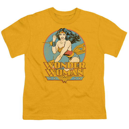 DC COMICS : WONDER WOMAN S\S YOUTH 18\1 GOLD MD