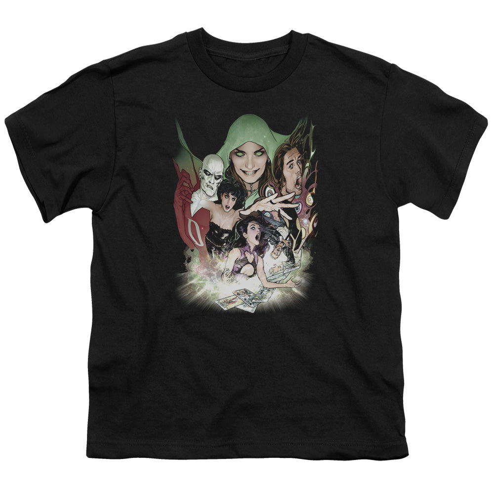 DCR : JUSTICE LEAGUE DARK S\S YOUTH 18\1 BLACK XL