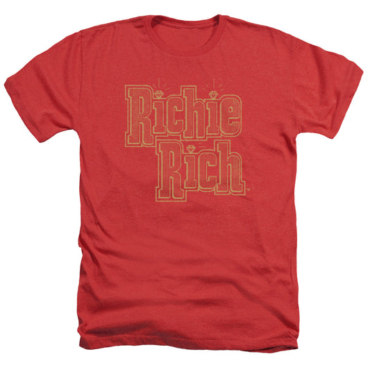 RICHIE RICH : STACKED ADULT HEATHER Red 2X