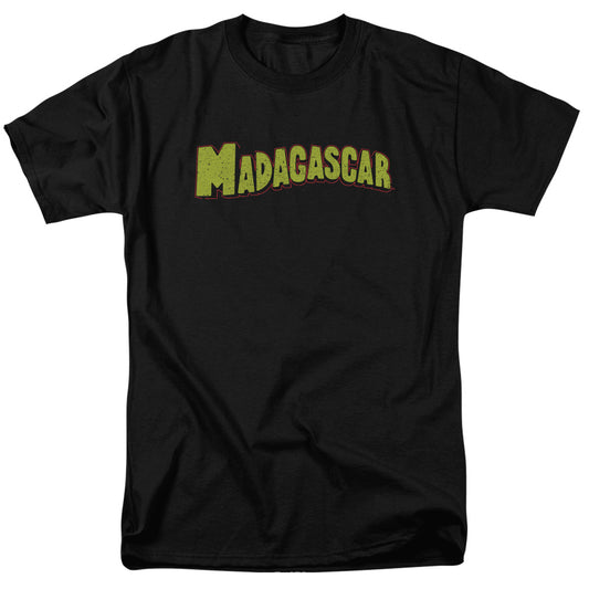 MADAGASCAR : LOGO S\S ADULT 18\1 Black 2X