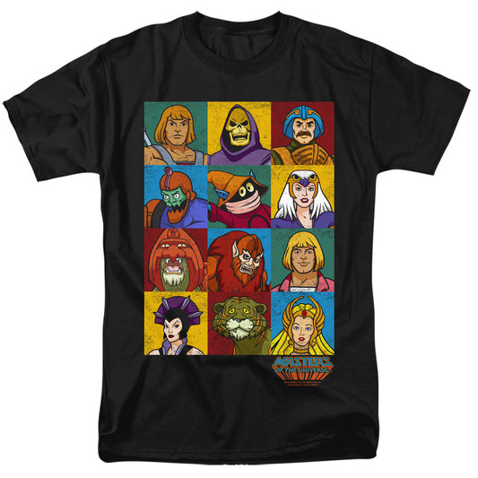 MASTERS OF THE UNIVERSE : CHARACTER HEADS S\S ADULT 18\1 Black SM