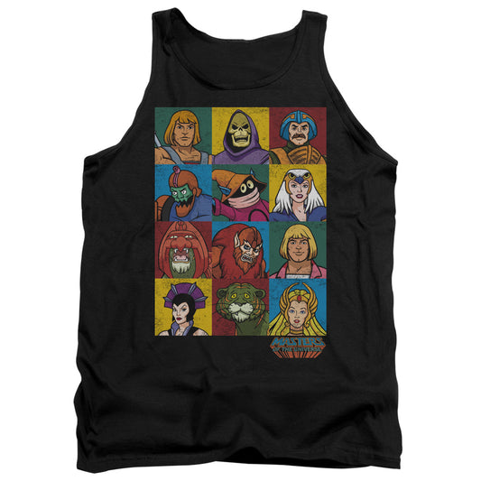 MASTERS OF THE UNIVERSE : CHARACTER HEADS ADULT TANK Black LG