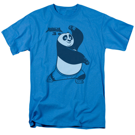 KUNG FU PANDA : FIGHTING STANCE S\S ADULT 18\1 Turquoise XL