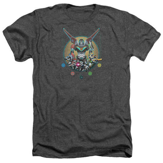 VOLTRON : ASSEMBLE ADULT HEATHER Charcoal MD