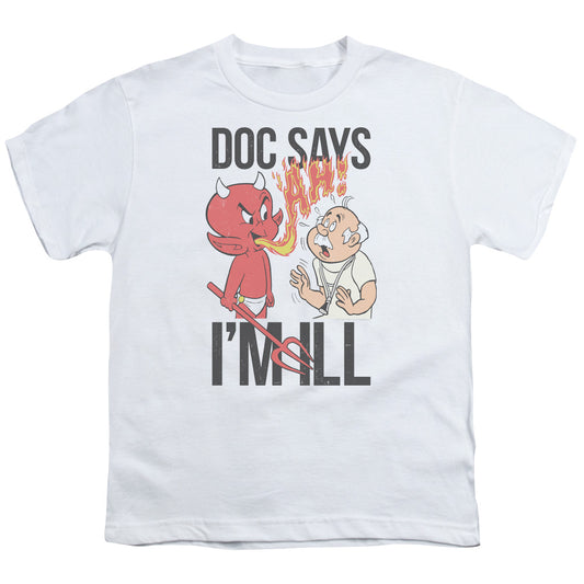 HOT STUFF : DOC SAYS S\S YOUTH 18\1 White XL