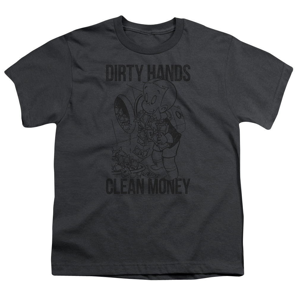 RICHIE RICH : CLEAN MONEY S\S YOUTH 18\1 Charcoal XS