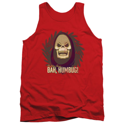 MASTERS OF THE UNIVERSE : BAH HUMBUG ADULT TANK Red 2X