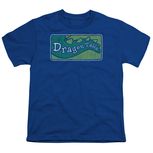 DRAGON TALES : LOGO DISTRESSED S\S YOUTH 18\1 Royal Blue SM