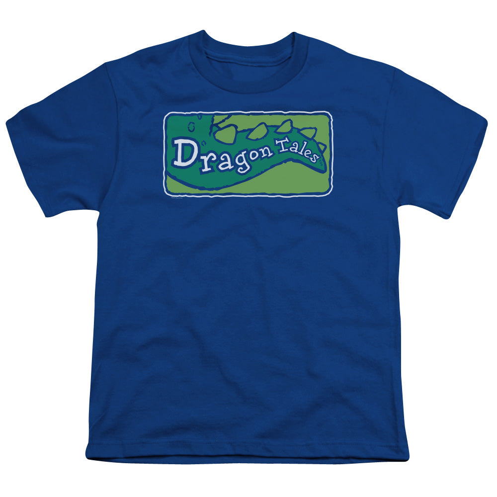 DRAGON TALES : LOGO CLEAN S\S YOUTH 18\1 Royal Blue XL