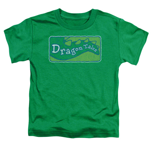 DRAGON TALES : LOGO DISTRESSED S\S TODDLER TEE Kelly Green LG (4T)