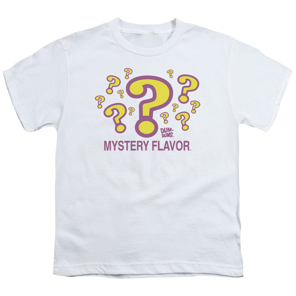 DUM DUMS : MYSTERY FLAVOR S\S YOUTH 18\1 WHITE XS