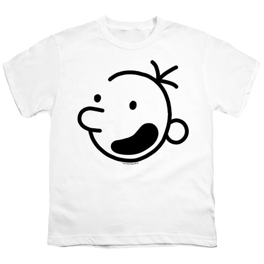 DIARY OF A WIMPY KID : WIMPY KID HEAD S\S YOUTH 18\1 Athletic Heather XL