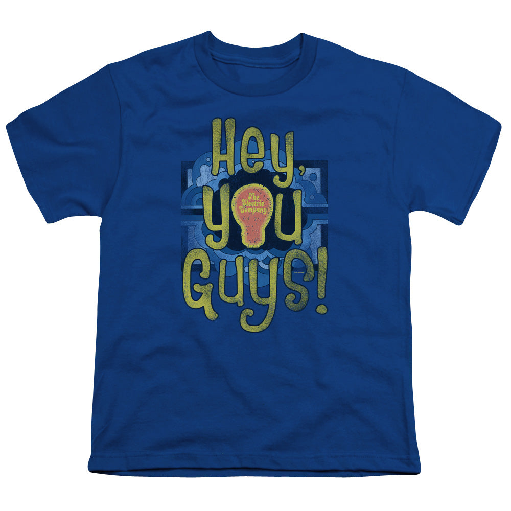 ELECTRIC COMPANY : HEY YOU GUYS S\S YOUTH 18\1 Royal Blue SM