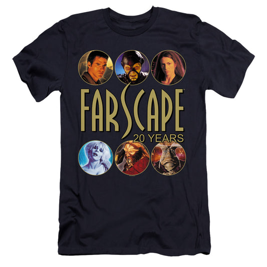 FARSCAPE : 20 YEARS  PREMIUM CANVAS ADULT SLIM FIT 30\1 Navy MD