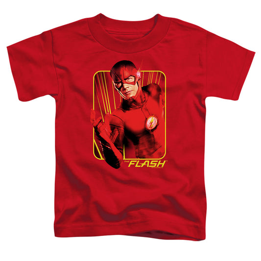 FLASH TV SERIES : BARRY BOLTS S\S TODDLER TEE Red MD (3T)