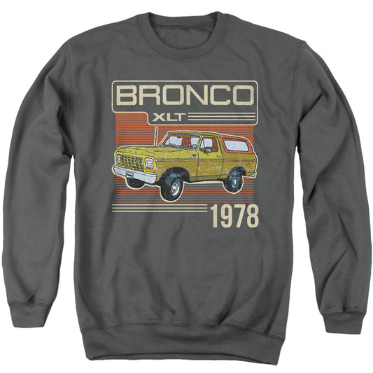 FORD BRONCO : BRONCO 1978 ADULT CREW SWEAT Charcoal MD