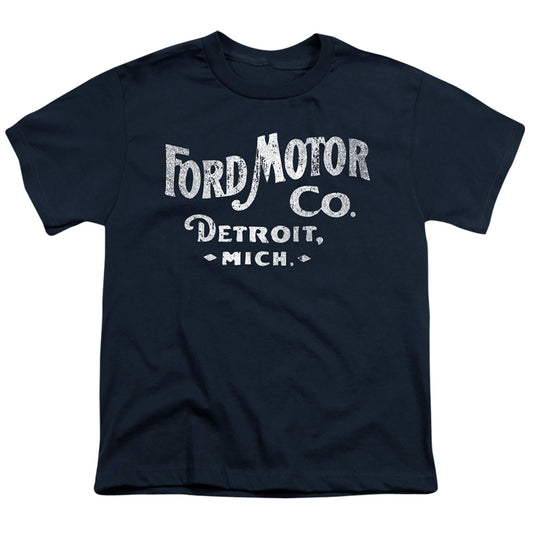 FORD : MOTOR CO S\S YOUTH 18\1 Navy LG