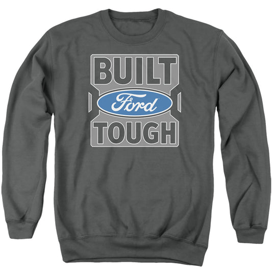 FORD TRUCKS : BUILT FORD TOUGH ADULT CREW SWEAT Charcoal 2X
