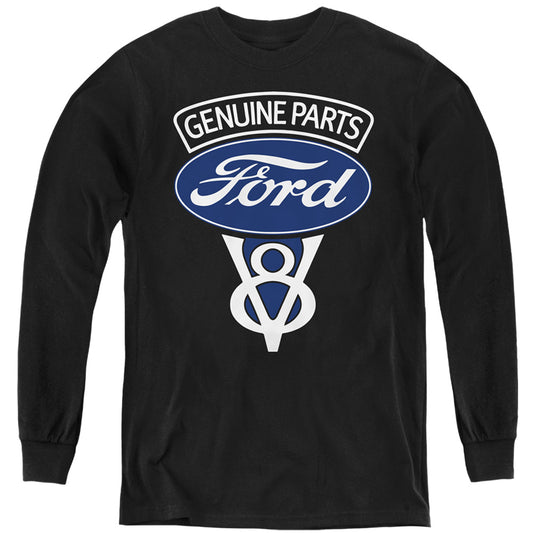 FORD : V8 GENUINE PARTS L\S YOUTH Black MD