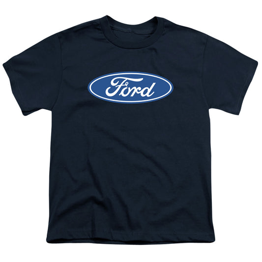 FORD : DIMENSIONAL LOGO S\S YOUTH 18\1 Navy XS