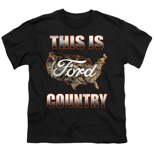 FORD : GO FURTHER ORANGE CAMO S\S YOUTH 18\1 Black LG