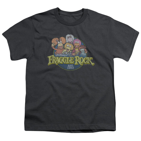 FRAGGLE ROCK : CIRCLE LOGO S\S YOUTH 18\1 Charcoal MD
