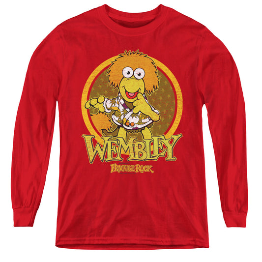 FRAGGLE ROCK : WEMBLEY CIRCLE L\S YOUTH RED MD