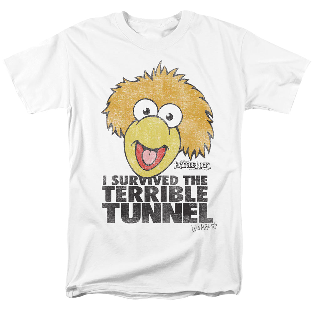 FRAGGLE ROCK : TERRIBLE TUNNEL S\S ADULT 18\1 White XL